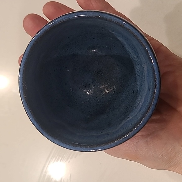 Handmade Blue Pottery - Picture 5 of 6